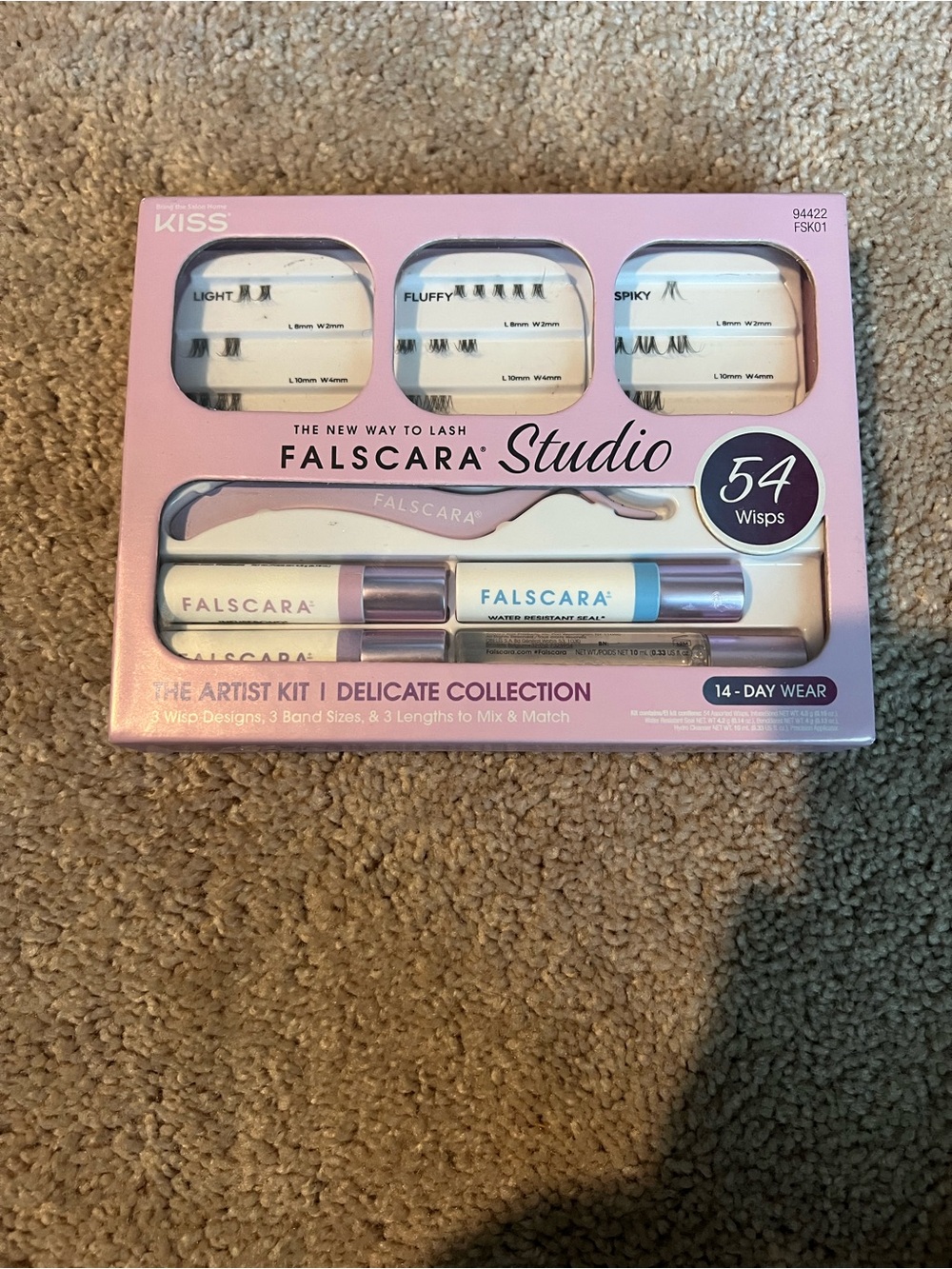 Falscara Studio Delicate Collection Lash Kit - Pink